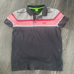 🍍HUGO BOSS POLO SLIM FIT🍍SIZE:LARGE🍍K-2